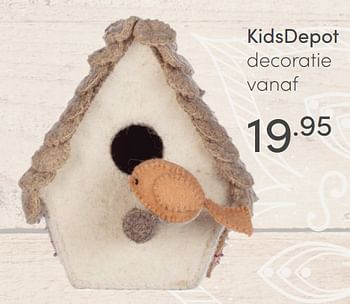 Aanbiedingen Kidsdepot decoratie - KidsDepot  - Geldig van 29/08/2021 tot 04/09/2021 bij Baby & Tiener Megastore