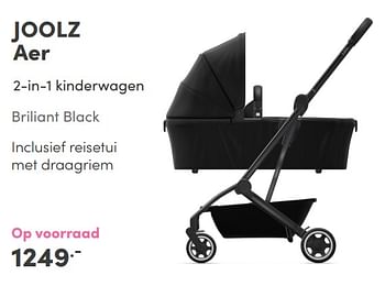 Aanbiedingen Joolz aer 2-in-1 kinderwagen - Joolz - Geldig van 29/08/2021 tot 04/09/2021 bij Baby & Tiener Megastore