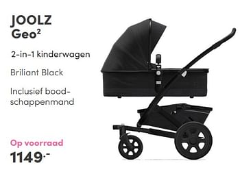 Aanbiedingen Joolz geo2 2-in-1 kinderwagen - Joolz - Geldig van 29/08/2021 tot 04/09/2021 bij Baby & Tiener Megastore