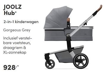 Aanbiedingen Joolz hub+ 2-in-1 kinderwagen - Joolz - Geldig van 29/08/2021 tot 04/09/2021 bij Baby & Tiener Megastore