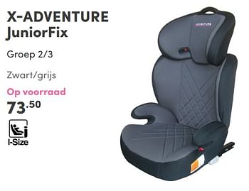 Aanbiedingen X-adventure juniorfix - Xadventure - Geldig van 29/08/2021 tot 04/09/2021 bij Baby & Tiener Megastore