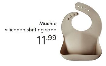 Aanbiedingen Mushie siliconen shifting sand - Mushie - Geldig van 29/08/2021 tot 04/09/2021 bij Baby & Tiener Megastore
