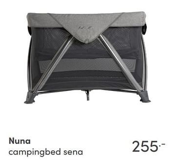 Aanbiedingen Nuna campingbed sena - Nuna - Geldig van 29/08/2021 tot 04/09/2021 bij Baby & Tiener Megastore