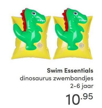 Aanbiedingen Swim essentials dinosaurus zwembandjes - Swim Essentials - Geldig van 29/08/2021 tot 04/09/2021 bij Baby & Tiener Megastore