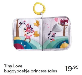 Aanbiedingen Tiny love buggyboekje princess tales - Tiny Love - Geldig van 29/08/2021 tot 04/09/2021 bij Baby & Tiener Megastore