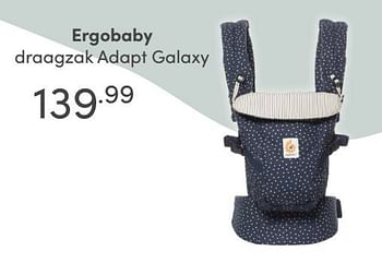 Aanbiedingen Ergobaby draagzak adapt galaxy - ERGObaby - Geldig van 29/08/2021 tot 04/09/2021 bij Baby & Tiener Megastore