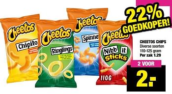 Aanbiedingen Cheetos chips - Cheetos  - Geldig van 30/08/2021 tot 12/09/2021 bij Big Bazar