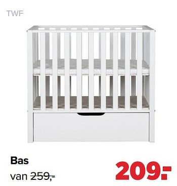 Aanbiedingen Bas - TWF - Geldig van 30/08/2021 tot 25/09/2021 bij Baby-Dump