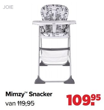 Aanbiedingen Mimzy snacker - Joie - Geldig van 30/08/2021 tot 25/09/2021 bij Baby-Dump