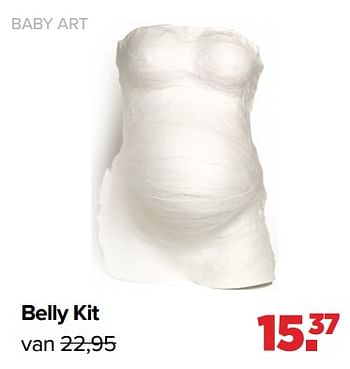 Aanbiedingen Belly kit - Baby Art - Geldig van 30/08/2021 tot 25/09/2021 bij Baby-Dump