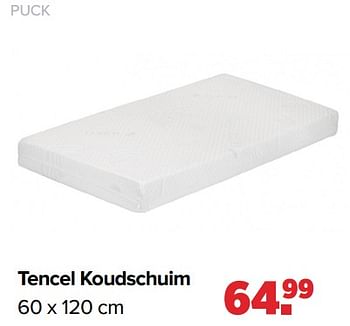 Aanbiedingen Tencel koudschuim - Puck - Geldig van 30/08/2021 tot 25/09/2021 bij Baby-Dump