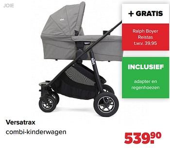 Aanbiedingen Versatrax combi-kinderwagen - Joie - Geldig van 30/08/2021 tot 25/09/2021 bij Baby-Dump