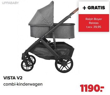 Aanbiedingen Vista v2 combi-kinderwagen - Uppababy - Geldig van 30/08/2021 tot 25/09/2021 bij Baby-Dump