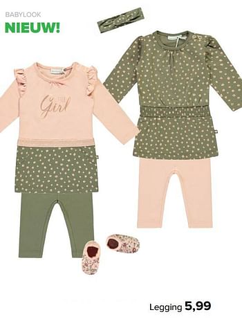 Aanbiedingen Babylook legging - Baby look - Geldig van 30/08/2021 tot 25/09/2021 bij Baby-Dump