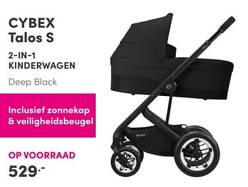 Aanbiedingen Cybex talos s 2-in-1 kinderwagen - Cybex - Geldig van 05/09/2021 tot 11/09/2021 bij Baby & Tiener Megastore