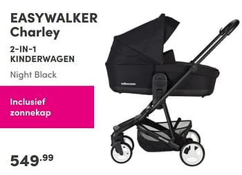 Aanbiedingen Easywalker charley 2-in-1 kinderwagen - Easywalker - Geldig van 05/09/2021 tot 11/09/2021 bij Baby & Tiener Megastore