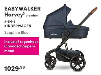Aanbiedingen Easywalker harvey3 premium 2-in-1 kinderwagen - Easywalker - Geldig van 05/09/2021 tot 11/09/2021 bij Baby & Tiener Megastore