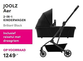 Aanbiedingen Joolz aer 2-in-1 kinderwagen - Joolz - Geldig van 05/09/2021 tot 11/09/2021 bij Baby & Tiener Megastore