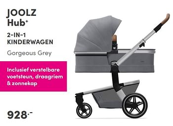 Aanbiedingen Joolz hub+ 2-in-1 kinderwagen - Joolz - Geldig van 05/09/2021 tot 11/09/2021 bij Baby & Tiener Megastore