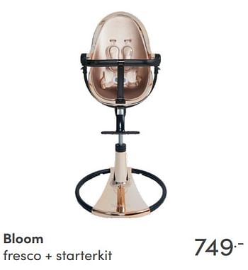 Aanbiedingen Bloom fresco + starterkit - Bloom - Geldig van 05/09/2021 tot 11/09/2021 bij Baby & Tiener Megastore