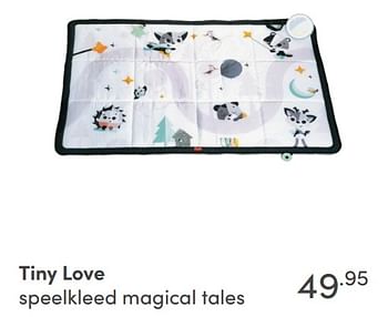 Aanbiedingen Tiny love speelkleed magical tales - Tiny Love - Geldig van 05/09/2021 tot 11/09/2021 bij Baby & Tiener Megastore