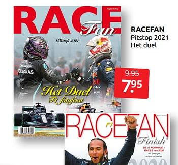 Aanbiedingen Racefan - Huismerk - Boekenvoordeel - Geldig van 03/09/2021 tot 11/09/2021 bij Boekenvoordeel