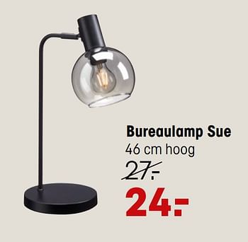 Aanbiedingen Bureaulamp sue - Huismerk - Kwantum - Geldig van 20/09/2021 tot 03/10/2021 bij Kwantum