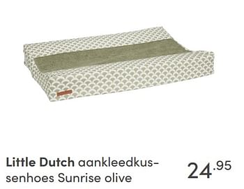 Aanbiedingen Little dutch aankleedkussenhoes sunrise olive - Little Dutch - Geldig van 12/09/2021 tot 18/09/2021 bij Baby & Tiener Megastore
