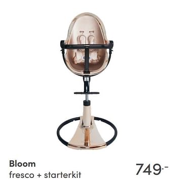 Aanbiedingen Bloom fresco + starterkit - Bloom - Geldig van 12/09/2021 tot 18/09/2021 bij Baby & Tiener Megastore