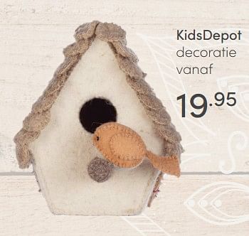 Aanbiedingen Kidsdepot decoratie - KidsDepot  - Geldig van 12/09/2021 tot 18/09/2021 bij Baby & Tiener Megastore