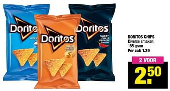 Aanbiedingen Doritos chips - Doritos - Geldig van 13/09/2021 tot 26/09/2021 bij Big Bazar