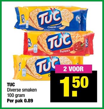 Aanbiedingen Tuc - Tuc - Geldig van 13/09/2021 tot 26/09/2021 bij Big Bazar