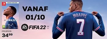 Aanbiedingen Fifa 22 - Electronic Arts - Geldig van 14/09/2021 tot 12/10/2021 bij Supra Bazar