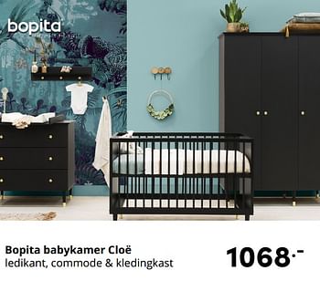 Aanbiedingen Bopita babykamer cloë - Bopita - Geldig van 19/09/2021 tot 25/09/2021 bij Baby & Tiener Megastore