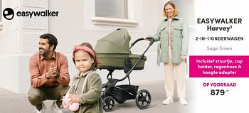 Aanbiedingen Easywalker harvey3 2-in-1 kinderwagen - Easywalker - Geldig van 19/09/2021 tot 25/09/2021 bij Baby & Tiener Megastore