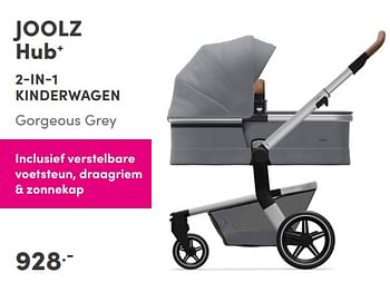 Aanbiedingen Joolz hub+ 2-in-1 kinderwagen - Joolz - Geldig van 19/09/2021 tot 25/09/2021 bij Baby & Tiener Megastore