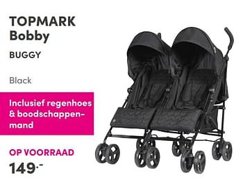 Aanbiedingen Topmark bobby buggy - Topmark - Geldig van 19/09/2021 tot 25/09/2021 bij Baby & Tiener Megastore