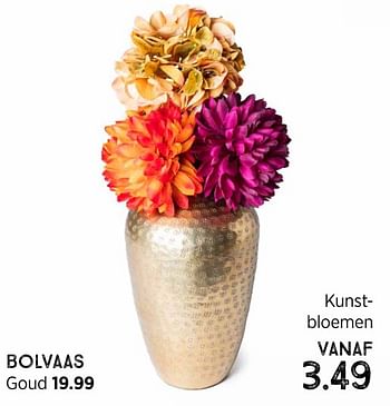 Aanbiedingen Kunst- bloemen - Huismerk - Xenos - Geldig van 20/09/2021 tot 03/10/2021 bij Xenos