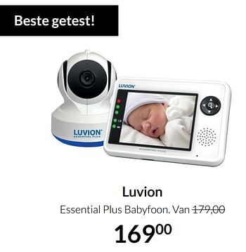 Aanbiedingen Luvion essential plus babyfoon - Luvion - Geldig van 21/09/2021 tot 18/10/2021 bij Babypark