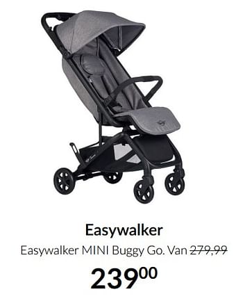 Aanbiedingen Easywalker easywalker mini buggy go - Easywalker - Geldig van 21/09/2021 tot 18/10/2021 bij Babypark