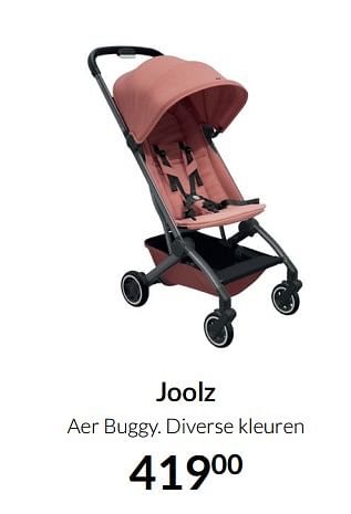 Aanbiedingen Joolz aer buggy - Joolz - Geldig van 21/09/2021 tot 18/10/2021 bij Babypark