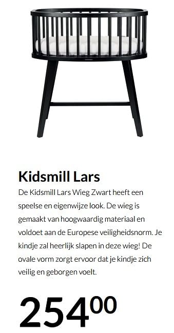 Aanbiedingen Kidsmill lars - Kidsmill - Geldig van 21/09/2021 tot 18/10/2021 bij Babypark