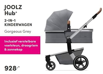 Aanbiedingen Joolz hub+ 2-in-1 kinderwagen - Joolz - Geldig van 26/09/2021 tot 02/10/2021 bij Baby & Tiener Megastore