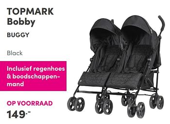 Aanbiedingen Topmark bobby buggy - Topmark - Geldig van 26/09/2021 tot 02/10/2021 bij Baby & Tiener Megastore