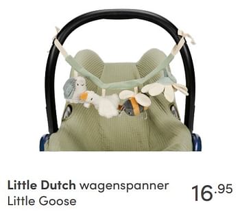 Aanbiedingen Little dutch wagenspanner little goose - Little Dutch - Geldig van 26/09/2021 tot 02/10/2021 bij Baby & Tiener Megastore
