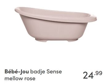 Aanbiedingen Bébé-jou badje sense mellow rose - Bebe-jou - Geldig van 26/09/2021 tot 02/10/2021 bij Baby & Tiener Megastore