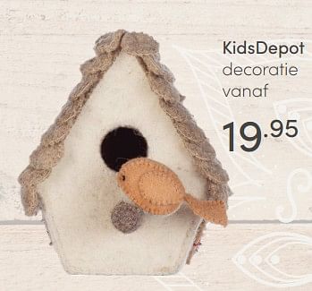 Aanbiedingen Kidsdepot decoratie - KidsDepot  - Geldig van 26/09/2021 tot 02/10/2021 bij Baby & Tiener Megastore