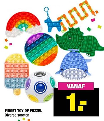 Aanbiedingen Fidget toy of puzzel - Huismerk - Big Bazar - Geldig van 27/09/2021 tot 10/10/2021 bij Big Bazar