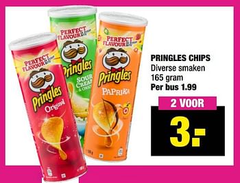Aanbiedingen Pringles chips - Pringles - Geldig van 27/09/2021 tot 10/10/2021 bij Big Bazar