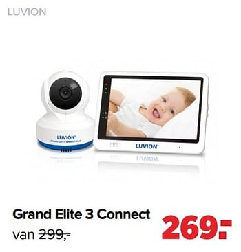 Aanbiedingen Luvion grand elite 3 connect - Luvion - Geldig van 27/09/2021 tot 23/10/2021 bij Baby-Dump